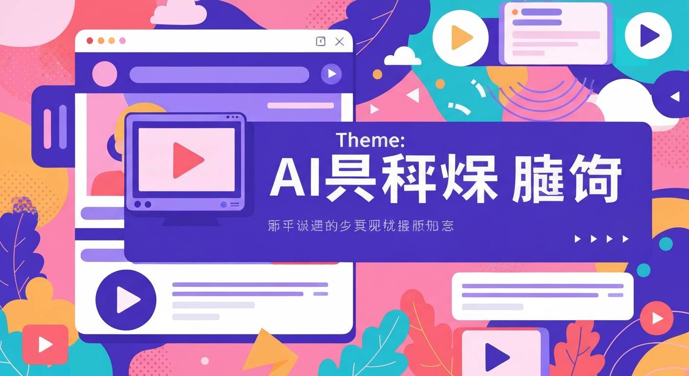 AI视频生成工具推荐功能特色说明