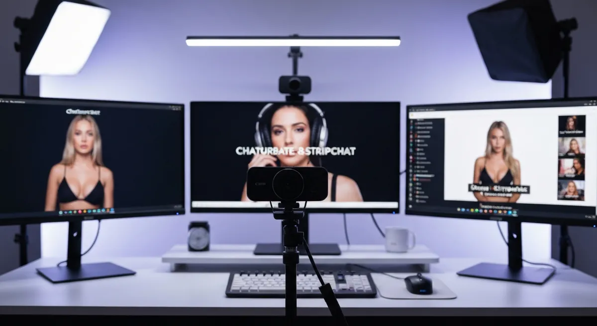 Chaturbate平台主页界面展示