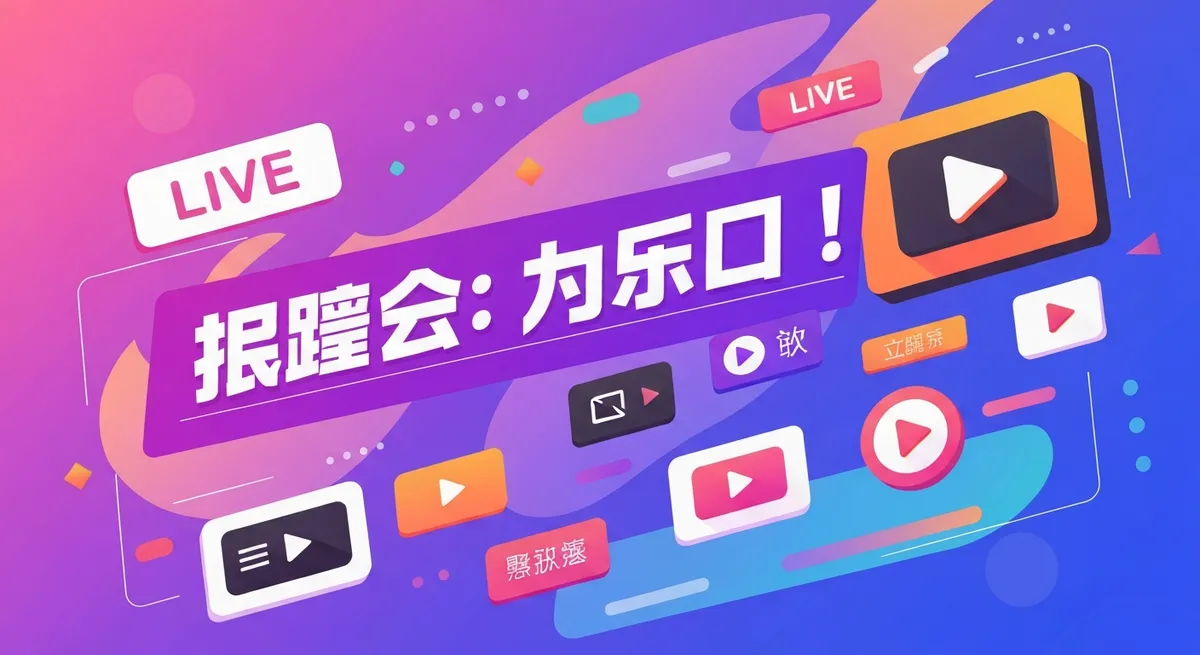 直播平台平台主页界面展示